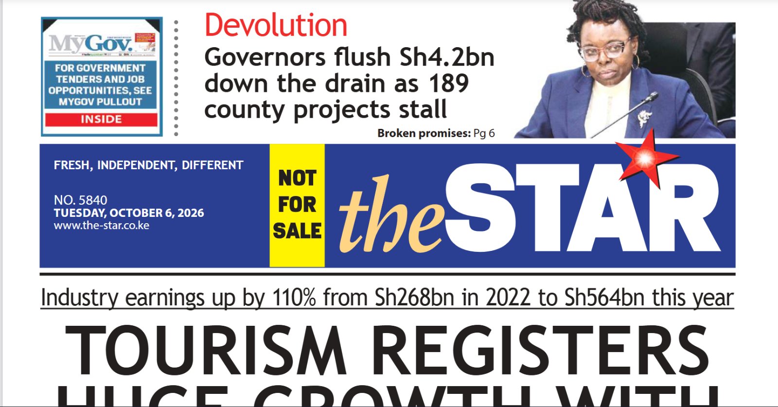 Get a copy of Tuesday star.